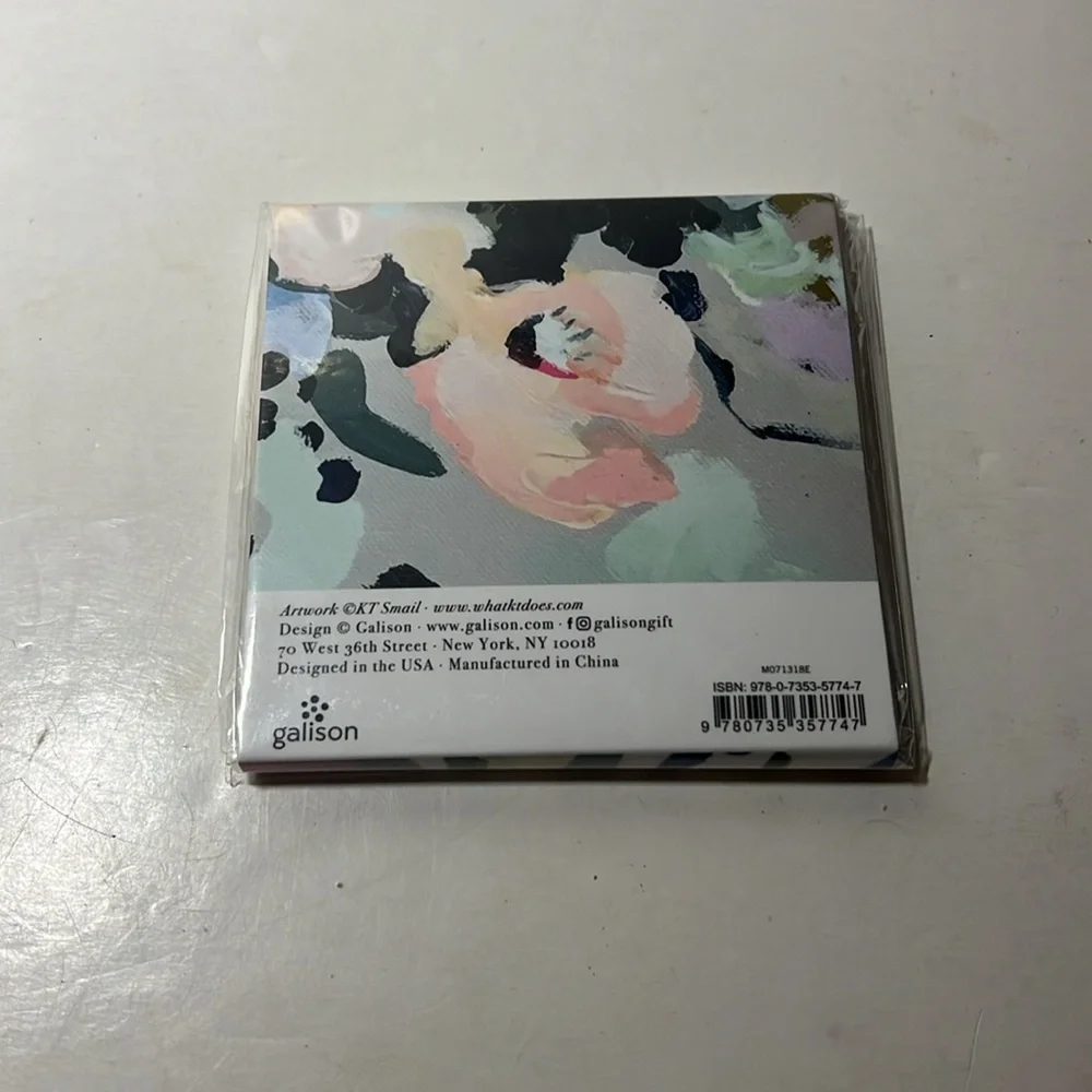 Book Plates painted petals